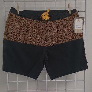 Critical Slide Society Men's Beach Shorts- Tassman Trunk - Phantom